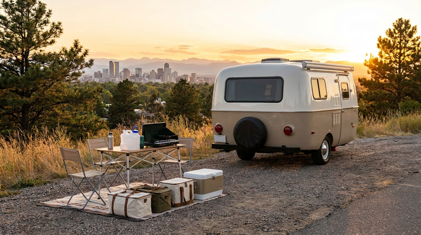 Map for Budget RV Tips for Denver - Save Money 2026